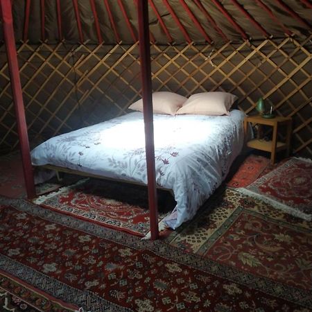 Yourte Rustique En Permaculture Creysse  Exterior foto